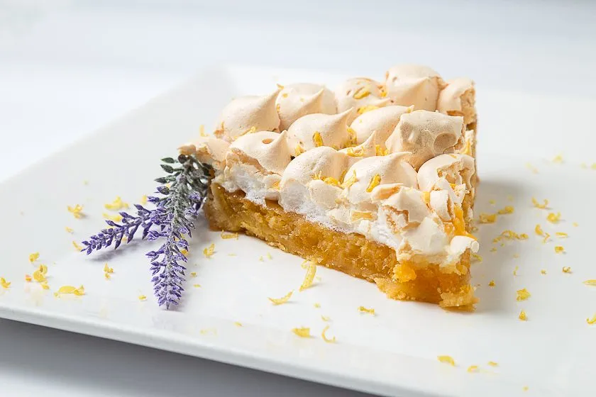Tarte de limão merengada